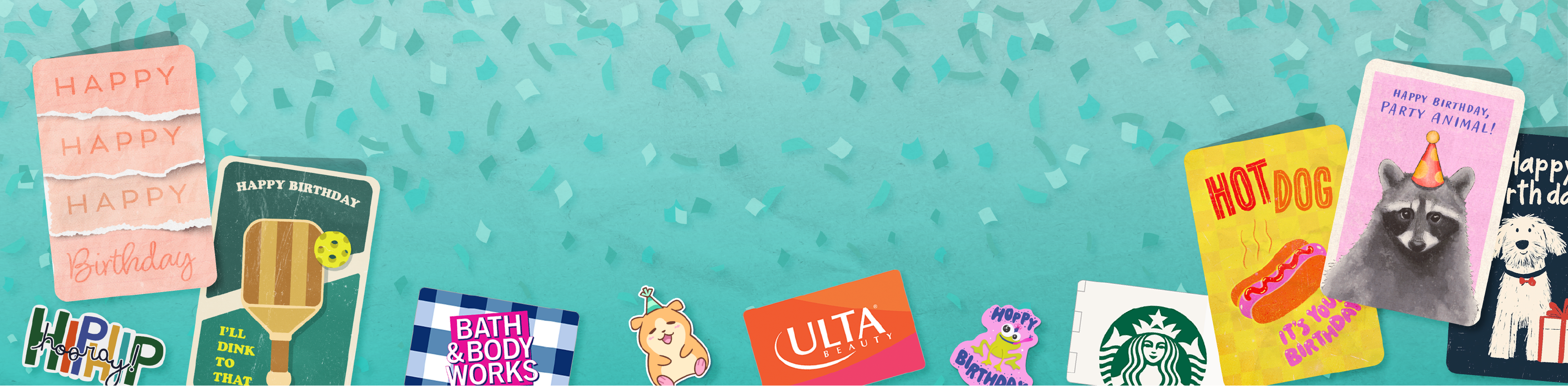 Digital cards and gift cards